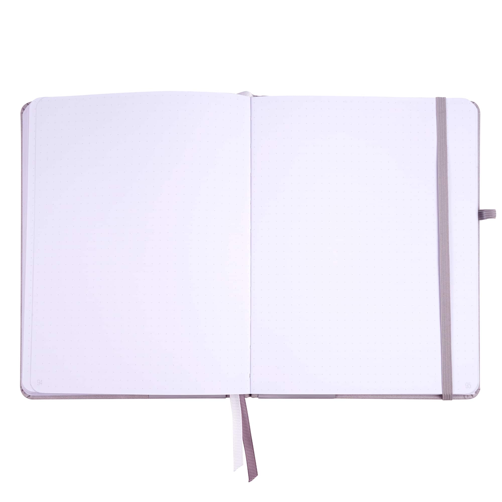 Gray Premium Hardcover Dot Journal, 6" x 8" by Artist's Loft™